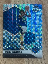 2020-21 Mosaic #205 James Wiseman Mosaic Reactive Blue Golden State Warriors