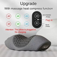 Callixe Thera Pillow Massage Neck Hump, TheraPillow Traction Massager with Heat