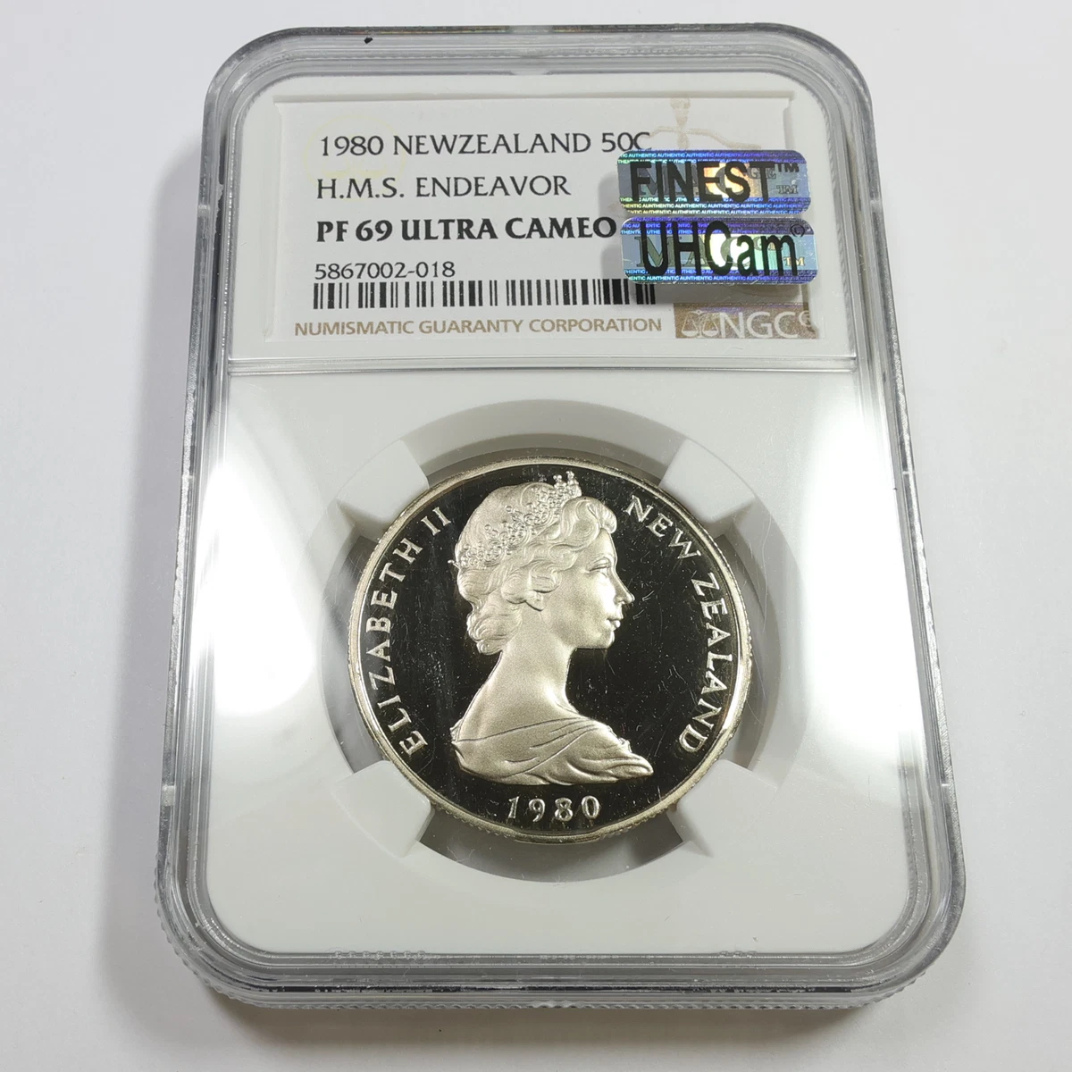 準未使用+　ニュージーランド　1967年　クック船長　10シリング　P-158d 25+ 1980 New Zealand Coins for sale | Updated Oct 2026
