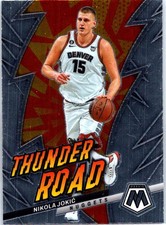 2022-23 Panini Mosaic #17 Nikola Jokic Thunder Road Denver Nuggets