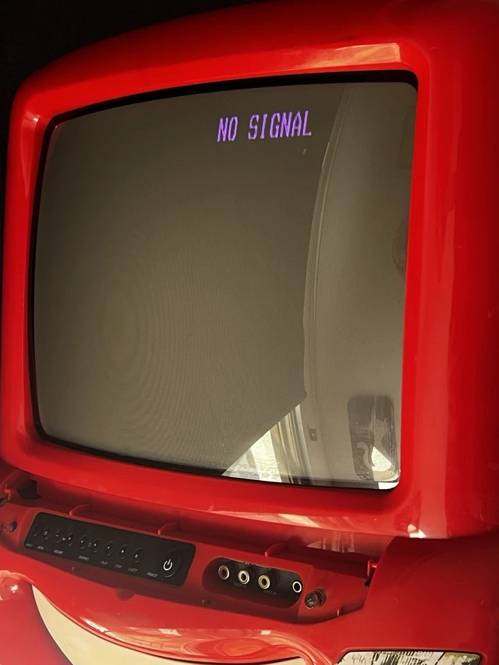 Disney Cars Lightning McQueen C1310ATV CRT TV *pantalla funciona Foto 4 de 4