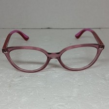Ray-Ban RB 1612 3777 Kids Round Lens Eyeglasses Pink Red Frame