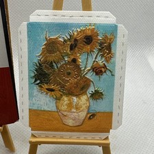 Masterpieces- Vase with Twelve Sunflowers with mouse by Van Gogh (Ultra Rare)