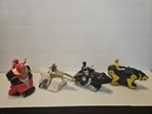 90s VTG Power Rangers  Eagle Bear Gorilla Frog Ninjazords McDonalds Toys Saban