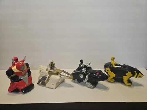 90s VTG Power Rangers  Eagle Bear Gorilla Frog Ninjazords McDonalds Toys Saban