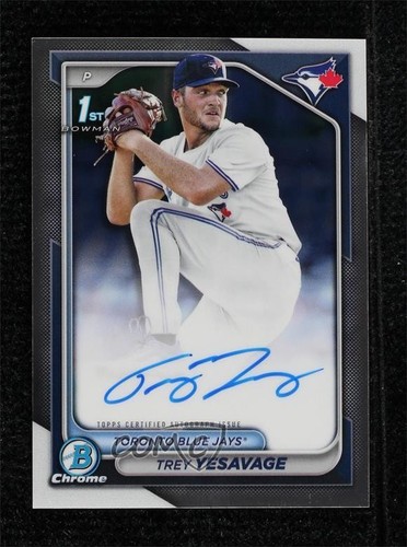 2024 Bowman Draft Chrome Prospect Auto Trey Yesavage #CPA-TY