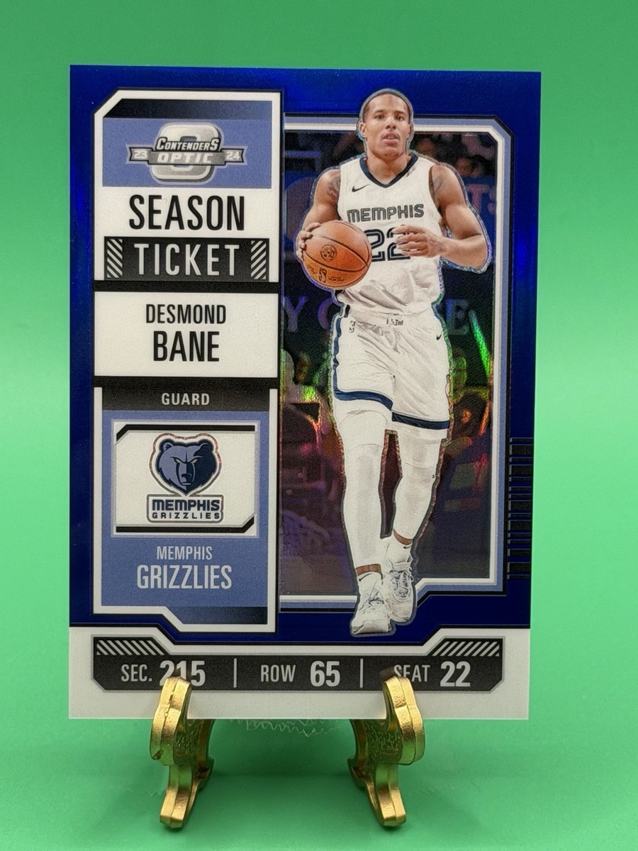 Desmond Bane Optic Prizm Autograph /99 PSA 10 - 2020-21 Contenders 