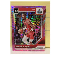 Deandre Ayton Trail Blazers 2024-25 Panini Optic Mosaic Prizm 2-Card #37 #87