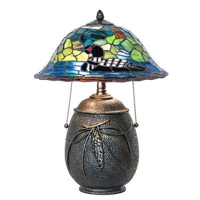 Meyda Lighting 18'' High Loon Table Lamp - 274250