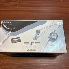 Sony PSP 1000 Value Pack Black PlayStation Portable Near Mint Model 4843 used