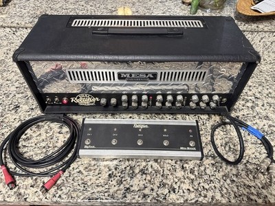 Mesa Boogie Dual Rectifier Solo Head 100W 3 Channel Tube Amp w/ BigFoot Switch