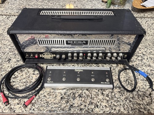 Mesa Boogie Dual Rectifier Solo Head 100W 3 Channel Tube Amp w/ BigFoot Switch