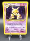 Pokémon Base Set Alakazam 1/102 Holo WOTC Vintage LP/MP