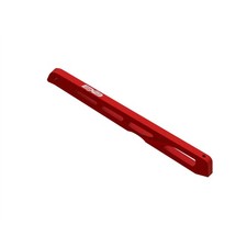ARRMA Rear Center Chassis Brace Aluminum 140mm Red ARA320567 Elec Car/Truck