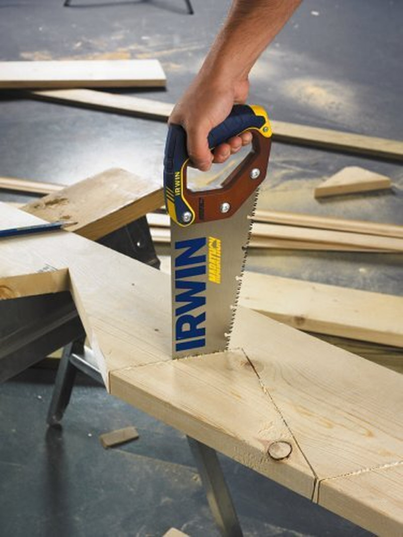 IRWIN Protouch 15 Inch Carpenter Saw M2 Teeth Coarse Cut Deep Gullets Durable...