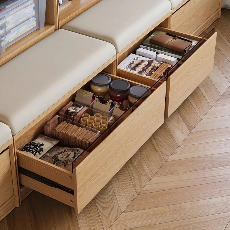 Ronald Bookcase Modular Display Shelf & Storage Multiple Size Natural Wood Color - image 4 of 4