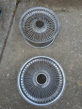 Dayton Wire Wheels 16x7 Pair Rims Spoke