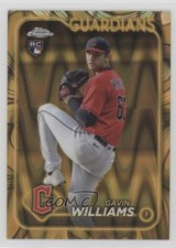 2024 Topps Gilded Collection Gold RayWave Refractor 11/25 Gavin Williams 6u5