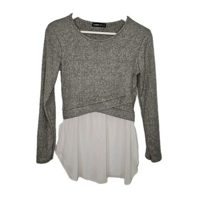 EK12588 Damen Pullover von Cloud 5ive, grau, Gr.S