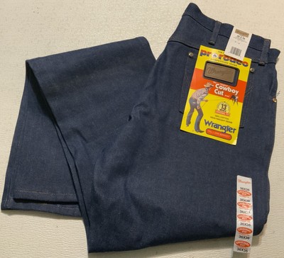 Wrangler Cowboy Cut 13MWZ Original Fit Jeans Rigid Indigo Men's Sz 36X36 (NWT)