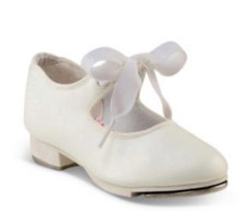 Capezio White Tyette NC625 Tap Shoe NIB, Perfect for studios, theaters, resale