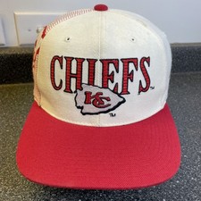 Vintage Kansas City Chiefs Hat Cap Snapback Sports Specialties Laser NFL Footbal