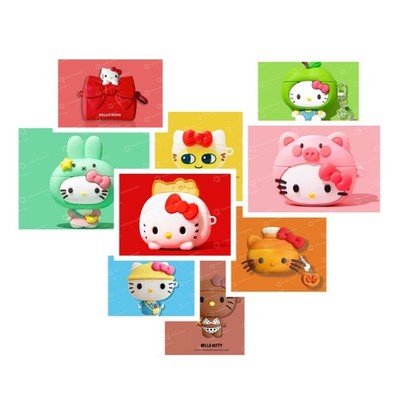 AirPods Customized Hello Kitty Cartoon Protective Case Cover For 4 & Pro 3