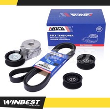 Complete Serpentine Belt Drive Component Kit for Alero Cutlass Grand Am 3.1L 3.4