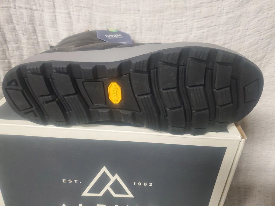 Alpine Design X Kamik Menâs Ezra Winter Boots Grey Leather Upper AD23MCW002-GR - Image 3 of 4