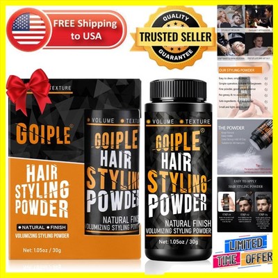 1.05oz Hair Styling Powder - Volumizing & Texturizing for Men, Residue-Free