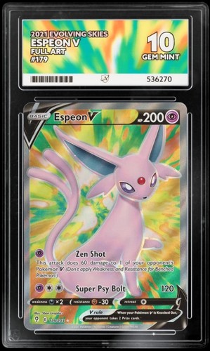 Espeon V graded ACE 10 for sale on eBay