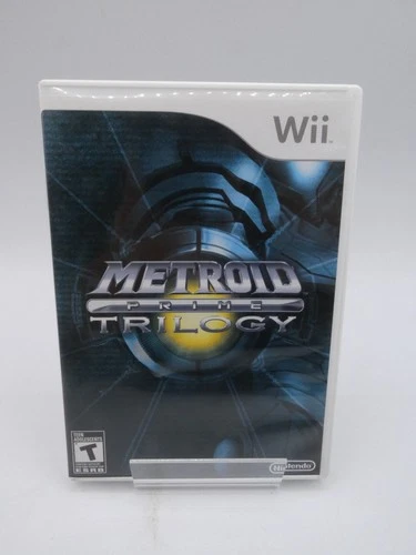 Metroid Prime Trilogy Wii (Includes Game Case & Manual) Complete with Manual CIB