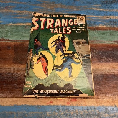 STRANGE TALES #43 VOL 1 1956 RUSS HEATH FIN FANG FOOM SUSPENSE ATLAS  010124