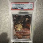 Pokémon Team Rocket's Meowth PSA 9 Destined Rivals Illustration Rare Holo 203/1…