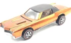 Hot Wheels 1968 Redline Custom Eldorado orange copper Mattel redlines USA
