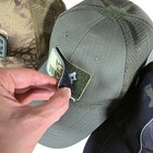MUCTAC Tactical Mesh Cap Rhino Skull Patch Hook & Loop Adjustable Training Hat