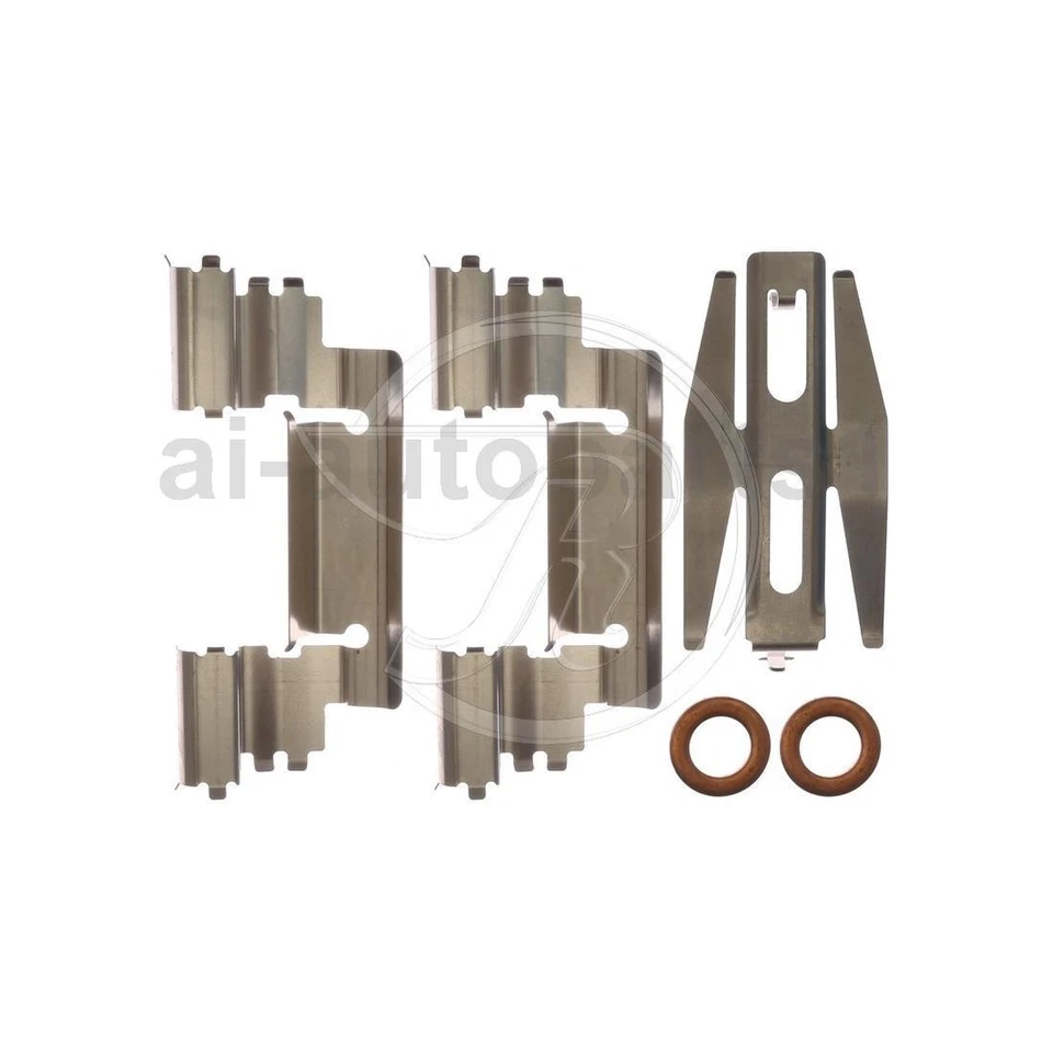 Pinzas de freno y pastillas de freno traseras izquierda derecha para GMC Yukon XL 1500 2005 2006 tracción trasera Foto 2 de 4