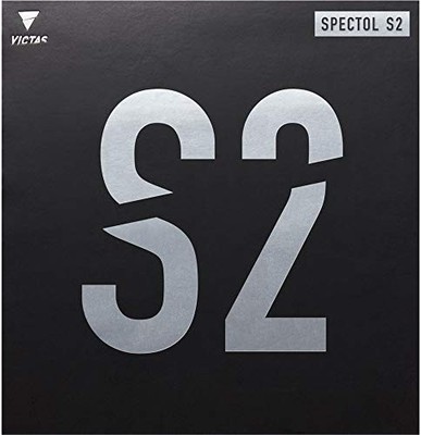 VICTAS SPECTOL S2 Table Tennis Rubber Black 0020 1.6 lbs (210020) NEW