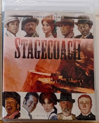 STAGECOACH Blu-Ray  TWILIGHT TIME Bing Crosby Ann-Margret -SEALED-FREE SHIPPING!