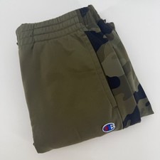 Champion Kids Joggers Olive Green Camo Athletic Pants Size L