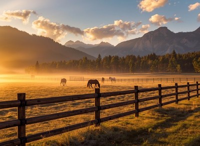 Foto A4 Landschaft Natur Panorama Tal Poster Kunstdruck Wandbild (4348)