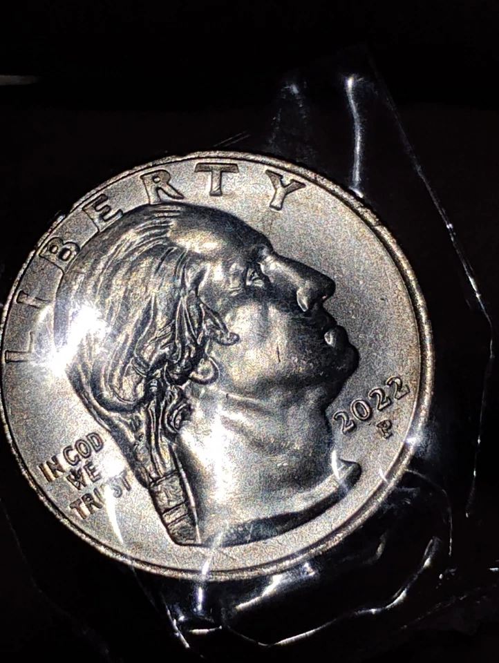 IN COD WE TRUST jovita Idar quarter error - Image 2 of 4