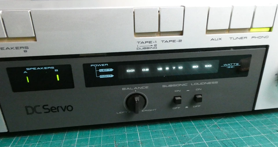 AKAI AM-U310 STEREO AMPLIFIER PHONO INPUT 40 WATTS P/C JAPAN 1980S SERVICED VGC - Image 2 of 4