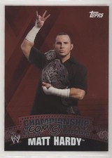 2010 WWE Material Intercontinental Championship Belt Puzzle Back Matt Hardy 0y59