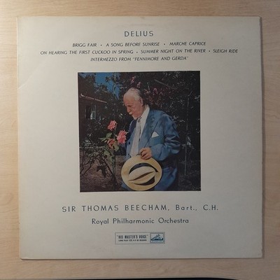 DELIUS/SIR THOMAS BEECHAM/RPO - BRIGG FAIR/FIRST CUCKOO - CLASSICAL EX VINYL LP