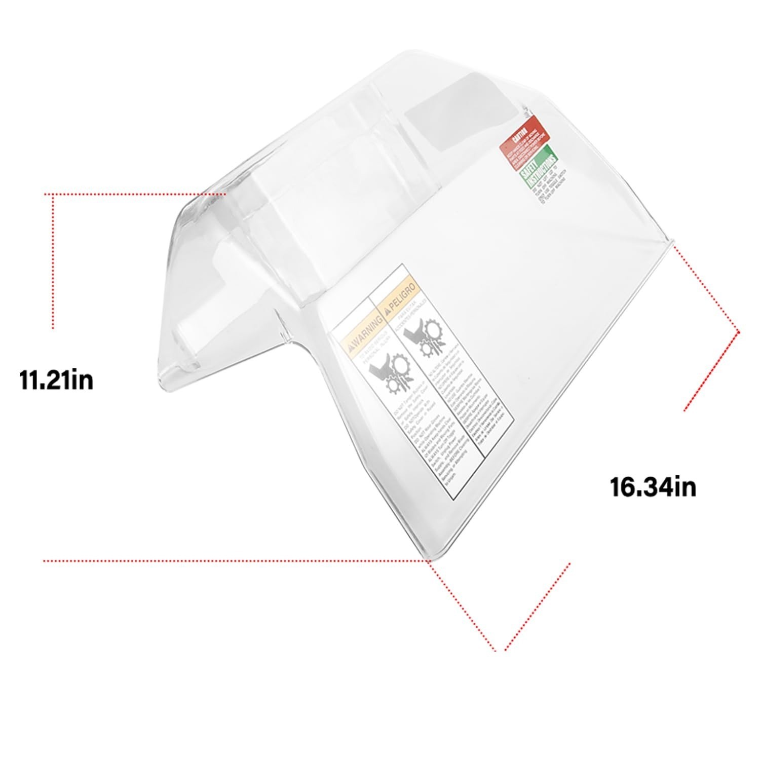 Clear Plastic Safety Cover for Biro Tenderizers Pro 9 Sir Steak T3247-1 TA3096M2