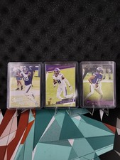 Justin Jefferson Rookie 3 Card Lot 2020 Panini Chronicles, Prestige, Luminance