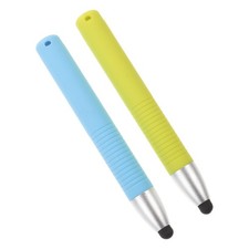 2 Pcs Universal Capacitive Pen Flat Children Touchscreen Fine Tip Stylus