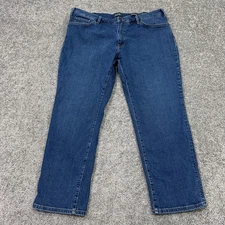 34 Heritage Jeans Mens 42x30 Blue Charisma Comfort Rise Classic Stretch Casual