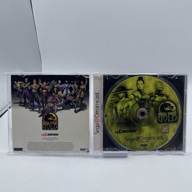 Mortal Kombat Gold Sega Dreamcast, 1999, CIB, Tested REG Card Replace Case VG